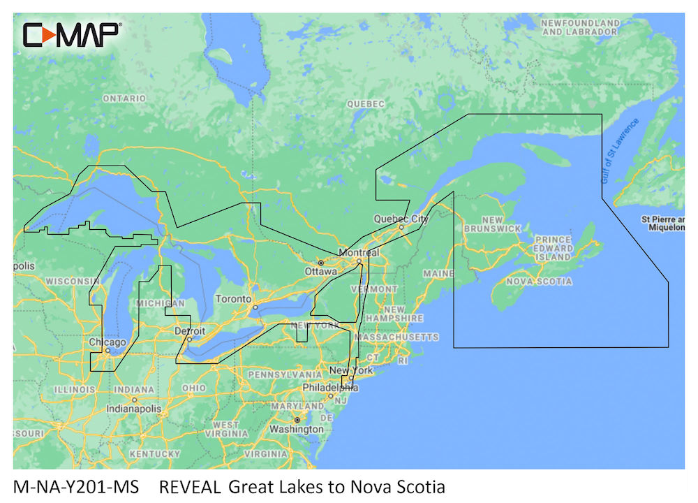 REVEAL-GREAT LAKES TO NOVA SCOTIA